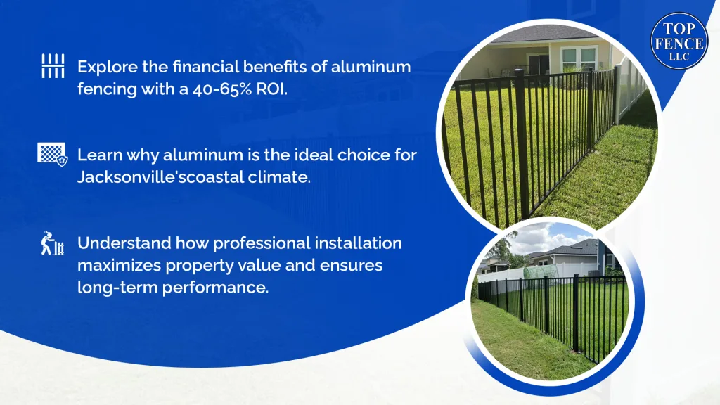 does aluminum fence increase home value